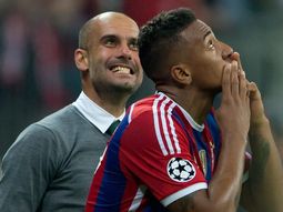 el alocado festejo de pep guardiola tras el agonico triunfo de su bayern munich el alocado festejo de pep guardiola tras el agonico triunfo de su bayern munich