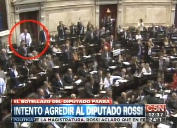 Violento ataque de un diputado peronista a Agustín Rossi