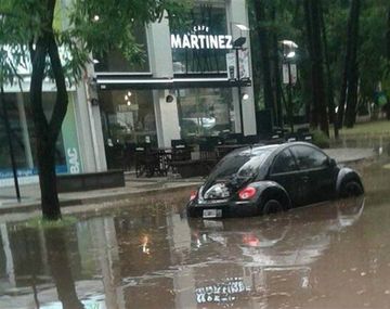 En Pinamar llovió un promedio de 50 milímetros en media hora