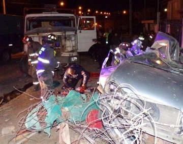El accidente ocurrió en Trelew