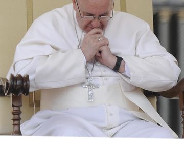 El Papa envío sus condolencias a las víctimas de la explosión