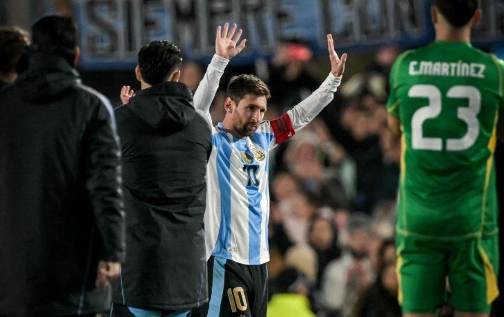 El emotivo posteo de Messi tras su despedida de la Selección en el Monumental
