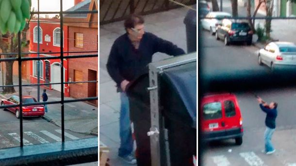 Enfureció con las palomas y salió a matarlas en plena calle con un rifle