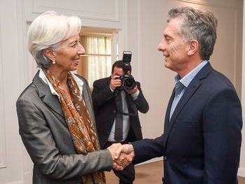 Lagarde le llevó a Macri los elogios del FMI a sus políticas hasta la Quinta de Olivos