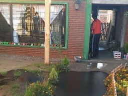 El derrame de petróleo en una casa ya fue controlado El derrame de petróleo en una casa ya fue controlado