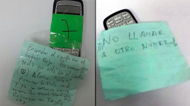 El celular de José López y las misteriosas instrucciones para su uso