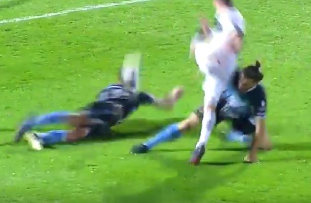 Temperley jugó con doble arquero ante Quilmes, pero el árbitro no vio nada