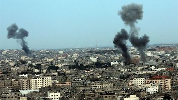tropas israelies bombardearon el cuartel general de hamas tropas israelies bombardearon el cuartel general de hamas