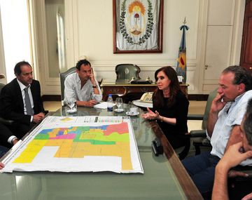 Cristina pidió mucha vigilancia y seguridad para las zonas afectadas