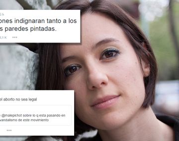 Malena Pichot hizo una reflexión tras la marcha realizada en Rosario.