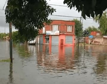 Fuerte temporal en Dolores: daños
