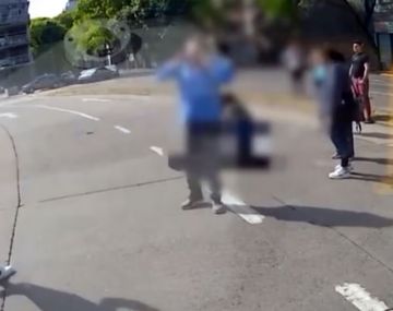 El dramático video que muestra cómo un colectivo atropelló y mató a una mujer en Chacarita