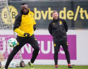 Usain Bolt en el Borussia Dortmund