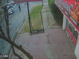 El accidente de El Noba quedó grabado en las cámaras de seguridad