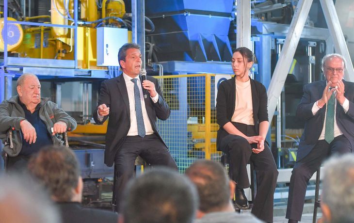 Massa cerró su gira por Córdoba con anuncios para empresarios e industriales
