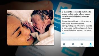 el enojo de maria julia olivan: publique una foto amamantando a antonio y twitter me la censuro el enojo de maria julia olivan: publique una foto amamantando a antonio y twitter me la censuro