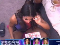 La angustia de Daniela por su posible salida de Gran Hermano