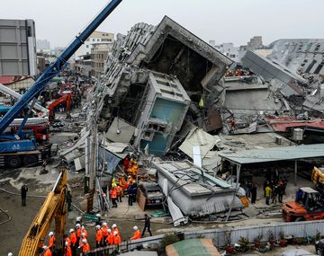 Las imágenes del terremoto en Taiwán