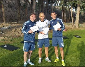 Lógica pura: Messi campeón de fútbol-tenis en la Selección