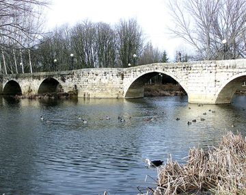 Río Carrión, lugar dónde arrojaron el cuerpo de la bebé