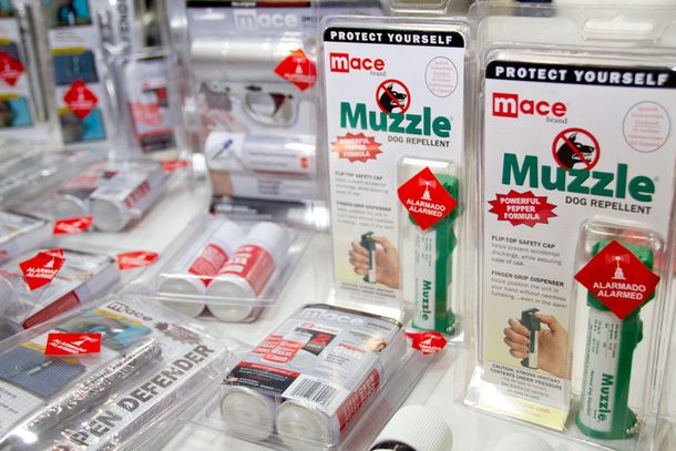 Incautan más de 22 mil aerosoles de gas pimienta tóxicos