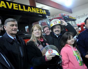 Binner aterrizó en la Provincia para respaldar a Stolbizer y Alfonsín