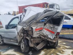 Trágico choque múltiple entre tres vehículos en Panamericana. Trágico choque múltiple entre tres vehículos en Panamericana.