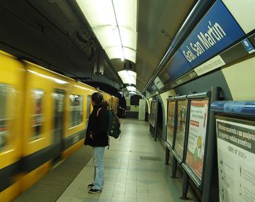 Línea C del subte: la estación Gral. San Martín reabrirá el lunes