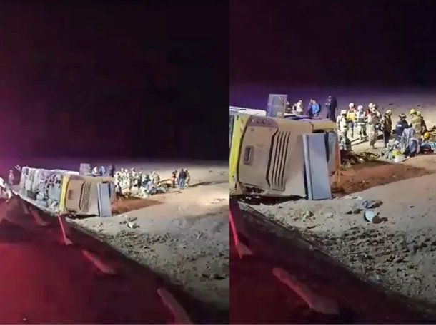 Un micro argentino volcó en Chile: cuatro muertos y más de 20 heridos