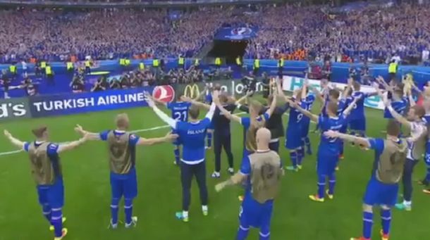 El conmovedor festejo de Islandia tras su primer triunfo en la historia de la Euro