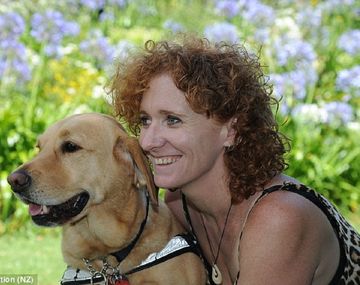 Recuperó la visión después de un golpe