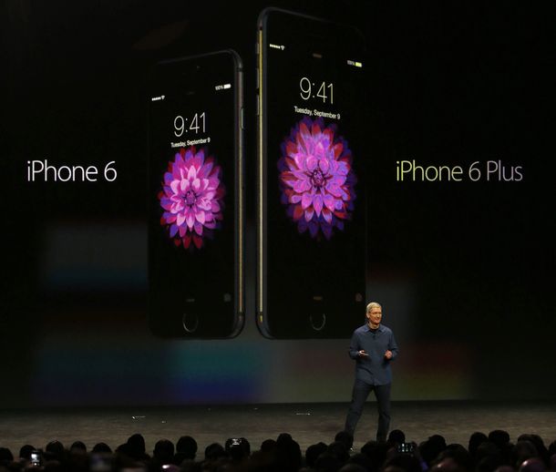 El iPhone 6 le está ganando la pulseada al iPhone 6 Plus
