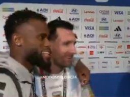 Jugadores de Cabo Verde pidieron sacarse fotos con Lionel Messi Jugadores de Cabo Verde pidieron sacarse fotos con Lionel Messi