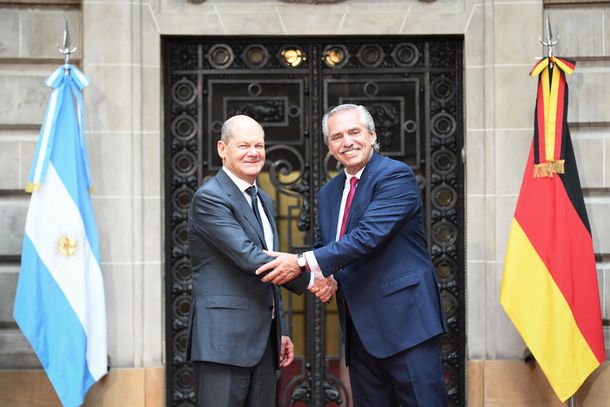 Alberto Fernández y Olaf Scholz coincidieron en potenciar cooperación energética durante la declaración conjunta