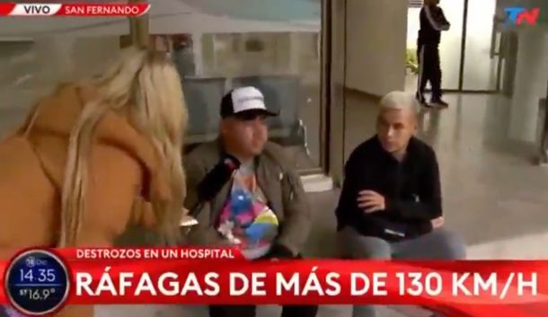 La notera de TN se volvió viral por una particular pregunta en un hospital