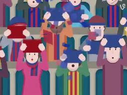 asi recibiran los hinchas del barcelona al equipo ante el bayern munich asi recibiran los hinchas del barcelona al equipo ante el bayern munich