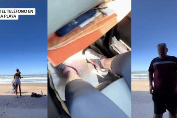 Mar del Plata: le robaron el celular mientras grababa un video para TikTok y todo quedó registrado