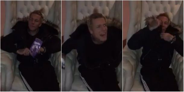 VIDEO: Alexander Caniggia se queja del frío y le deja un mensaje a Mauricio Macri