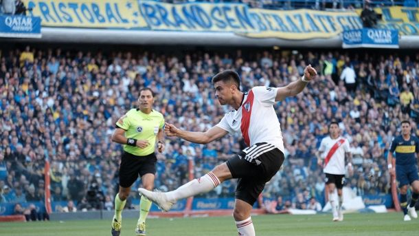 El Pity Martínez vuelve a La Bombonera: donde comenzó su idolatría