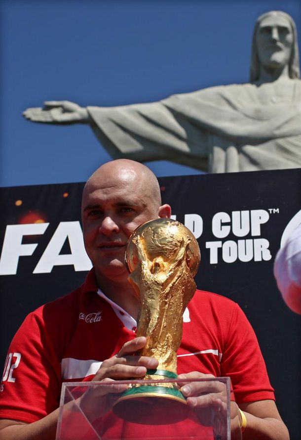 En el año del Mundial, la Copa del Mundo llega a Argentina