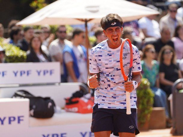 Francisco Comesaña venció a Federico Coria y se coronó en el Challenger de Buenos Aires