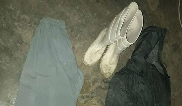 Esta es la ropa que se secuestró y es la que habría usado el día del hecho