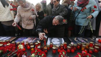 Homenajes a los muertos por el atentado en San Petersburgo Homenajes a los muertos por el atentado en San Petersburgo