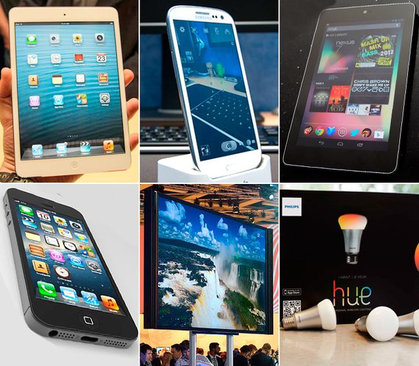 ¿Cuáles fueron los mejores dispositivos tecnológicos de 2012?