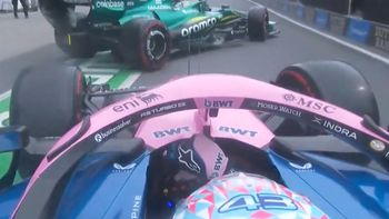 Franco Colapinto casi choca a Fernando Alonso tras una imprudente maniobra de Aston Martin Franco Colapinto casi choca a Fernando Alonso tras una imprudente maniobra de Aston Martin