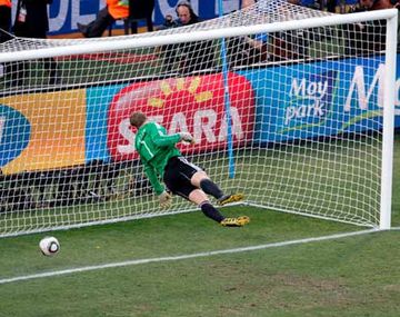 Gol mal anulado a Inglaterra ante Alemania en el Mundial 2010