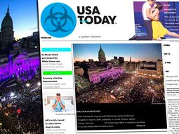 #NiUnaMenos, en la tapa del diario de mayor tirada de Estados Unidos