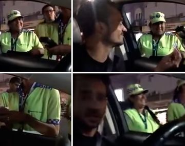 Chano pasó un control de alcoholemia