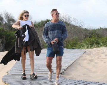 Las fotos de la última escena de celos del Turco Naim a Emilia Attias
