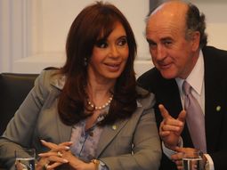 Cristina Kirchner y Oscar Parrilli